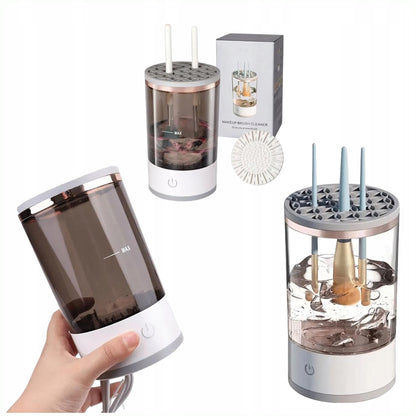 Limpiador eléctrico de brochas de maquillaje 3 en 1
