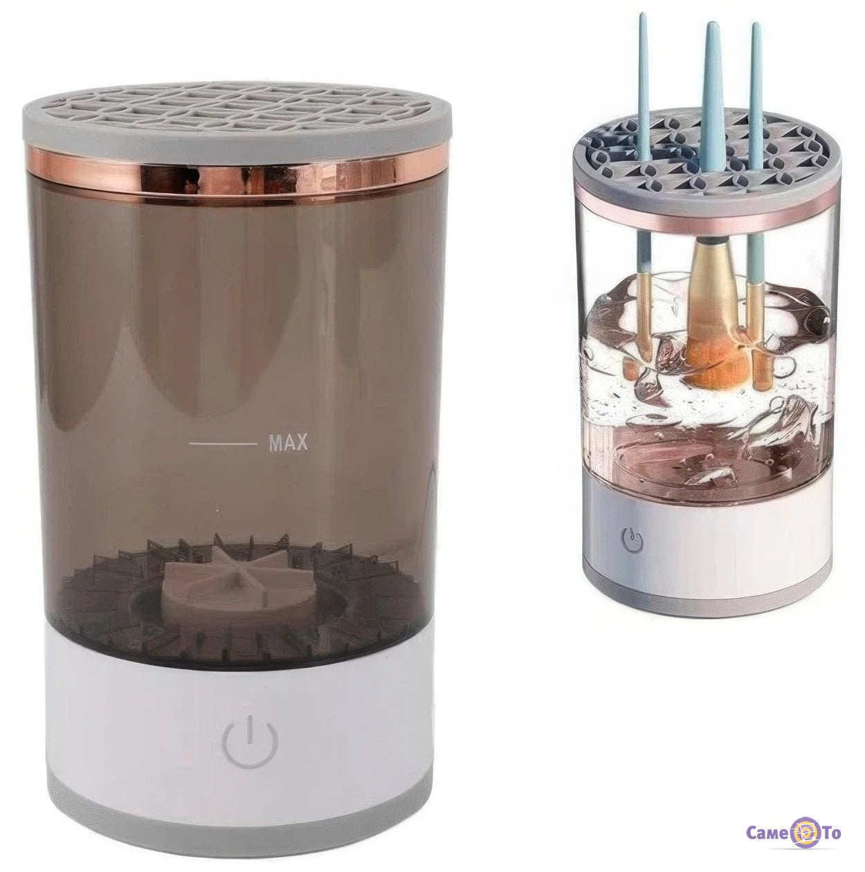 Limpiador eléctrico de brochas de maquillaje 3 en 1