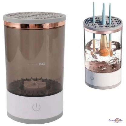 Limpiador eléctrico de brochas de maquillaje 3 en 1